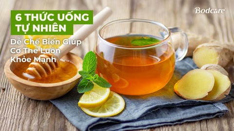 6 easy-to-prepare natural drinks to keep the body healthy